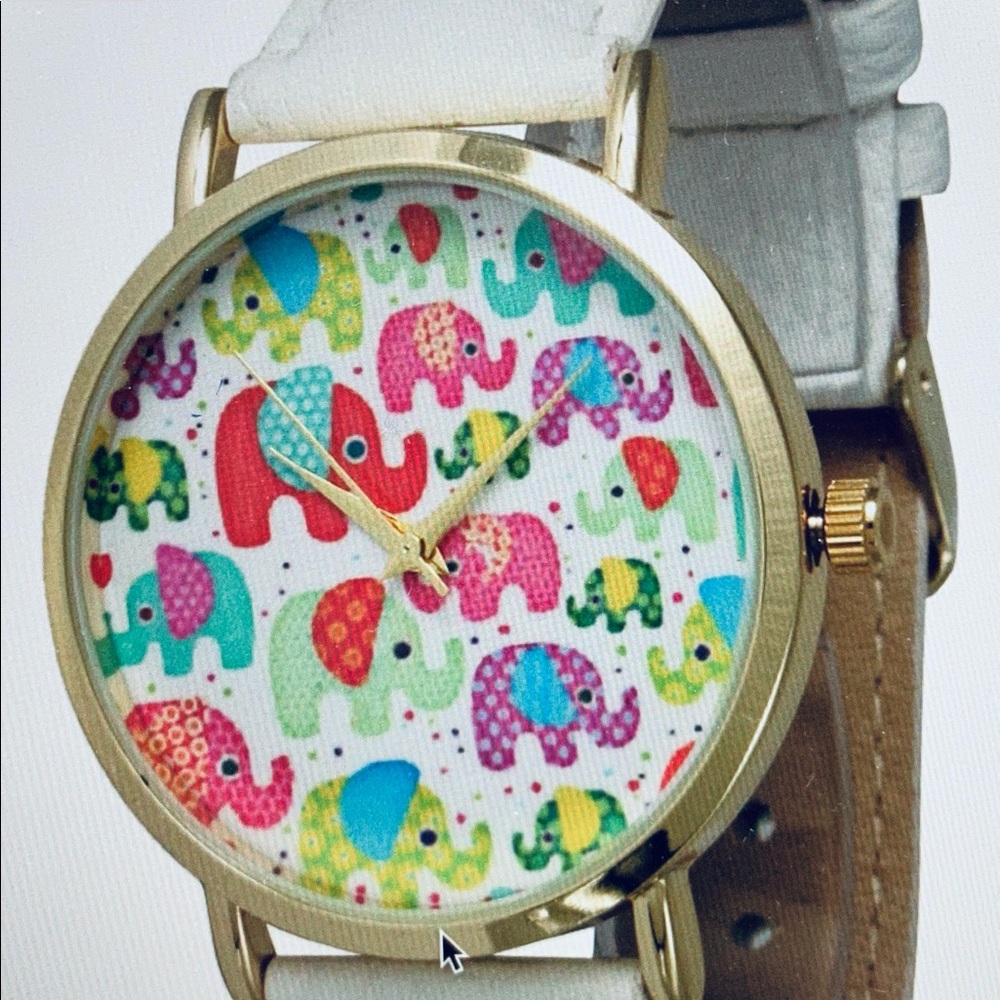 NEW Olivia Pratt Women’s Poppy Elephant Watch